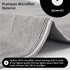 5 7X Hudson Hi-Fi Anti Static Microfiber Record Cleaning Cloth - pk - The Audiophiles Anti-Scratch Lint & Dust Magnets