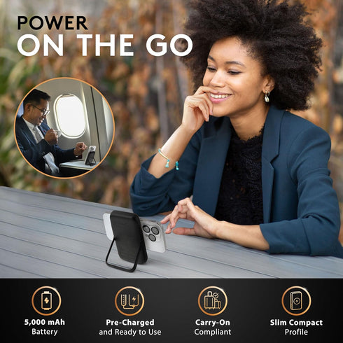 DURACELL Mobile Power Bank - Compatible with iPhone, iPad, Samsung, Android - TSA Carry-on Compliant, 5,000mAh