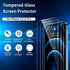 ImpactStrong Shatterproof Tempered Glass Screen Protector for iPhone 12 / 12 Pro, Easy Installation Frame, Bubble Free