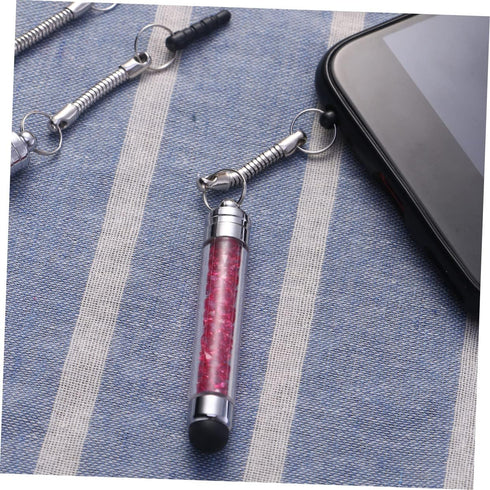 5PCS Crystal Phone Pens, Glitter Capacitive Drawing Pen, Rhinestone Touch Pen, Phone Crystal Stylus for Tablets