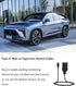 MeetUs 12V 45W~65W USB Type-C Male Plug to Car Cigarettes Adapter Female Socket PD Power Cable,Work with PD USB C