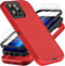 for iPhone 13 Pro Max Case, Military Grade 3 in 1 Heavy Duty Shockproof Case with 2Pcs Tempered Glass Screen Protector