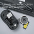 Wireless Keyboard and Mouse, 2.4GHz Cordless Combo, Optical Mouse, Plug and Play USB Receiver, Compatible with Windows,