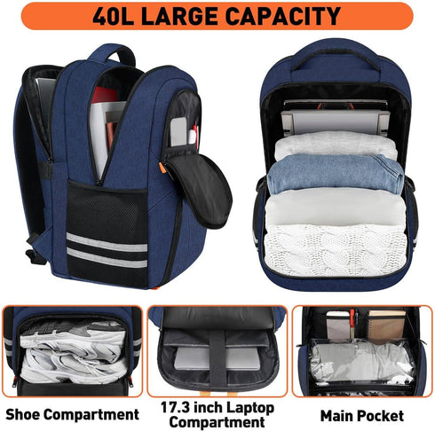 Backpack Backpack, 17.3 Inch Ytonet Gym for Men Women, Travel Lightweight Water Resistant Workout Gym Bag Fit Laptop