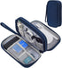 Portable Waterproof Electronics Accessories Case and Organizer Bag for Cables, USB Drives, Chargers