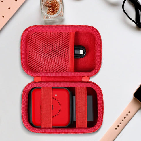 Aenllosi Hard Carrying Case - Replacement for UCOMX Nano 3 in 1 Foldable Wireless Charging Station (Red, Case Only)