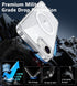 FNTCASE 17e 16e for iPhone Case Magnetic: for iPhone Case Glitter Clear Anti Yellowing Rugged Case Military Grade