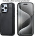 Wallet Case Compatible with iPhone 15 Pro Max (6.7"), Slim Protective Case with Card Holder and Screen Protective