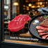 VOSCHOIX Fake Steak Prop : Realistic Food Steak Ornament Simulation Play Food Meat Model for Home Restaurant