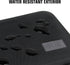 USA GEAR Hard Shell Electronic Organizer Travel Case 7.5 Inch - GPS Cases with Accessory Pocket, Water Resistant (Black)