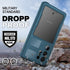 BEASTEK Galaxy S23 Ultra Waterproof Case, SRE Series Shockproof IP68 Underwater Case with Built-in Screen Protector