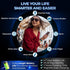 Inspiratek Smartwatch for Men & Women, Multi-Function Health Fitness Watch with Accurate All-Day Sleep, Step & Heart