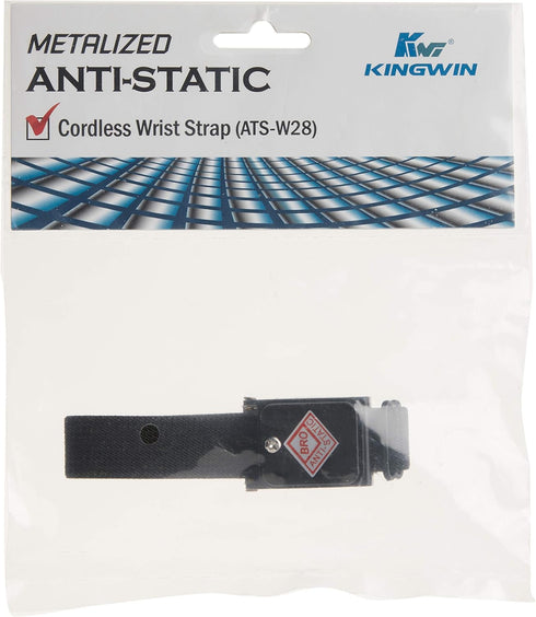 Kingwin Anti-Static Cordless Wrist Strap, Adjustable Strap, Protect Your PC from Static Electricity