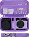Vlogging Camera Case Compatible with Duluvulu/TEBNGIHM/zheozeig/Oiadek 4K Digital Camera, Carrying Case for Lens, USB