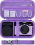 Vlogging Camera Case Compatible with Duluvulu/TEBNGIHM/zheozeig/Oiadek 4K Digital Camera, Carrying Case for Lens, USB