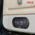 Pyle 4'' x 6'' Three Way Sound Speaker System, Pro Mid Range Triaxial Loud Audio 240 Watt per Pair