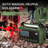 Emergency Radio Weather Radio 12000mAh, AUTO NOAA Solar Hand Crank Radio, AM/FM/SW/NOAA Portable Radio