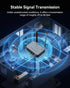 Rylithon 5.3 3.5mm 6.5mm Bluetooth Transmitter Receiver for Home Stereo TV, HD Wireless Low-Latency NFC Audio Adapter