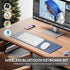 Ultra-Slim Bluetooth Keyboard and Mouse, Portable Mini Wireless Rechargeable Keyboard for iPad, iPhone, Samsung,