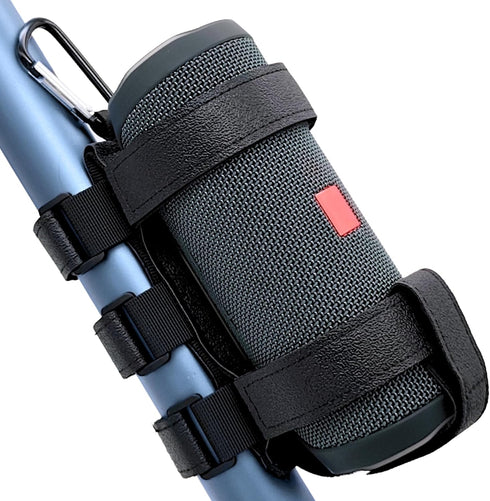 Favation Bike & Golf Cart Speaker Mount Heavy-Duty Adjustable Waterproof Strap Holder for