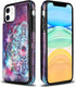 HianDier Wallet Case for iPhone 11 6.1-inch, Slim Protective Case with Credit Card Slot Holder, Magnetic Closure Cover