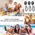 Wireless Remote Shutter for Cellphones/Tablets (3 Pack), AOQIYUE Bluetooth Remote for iPhone/Android Camera Control