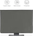 27-28" 3-IN-1 kwmobile Cover Compatible with monitor - Case with Storage for Mouse, Keyboard - Dark Grey
