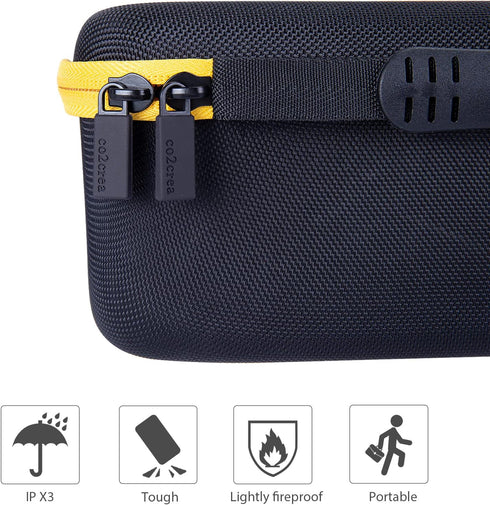 co2CREA Hard Case for Mini Projector AuKing 2024 Upgraded 1080P Supported Outdoor Projector