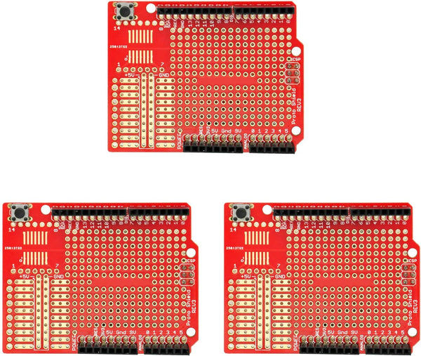 Gikfun Prototype Shield DIY KIT for Arduino UNO R3 Mega 328P, Pack of 3 Sets EK1038*3