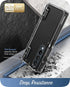 i-Blason Cosmo Series Case for Samsung Galaxy Z Fold 4 with Pen Holder 5G (2022), Frosted Stylish Bumper
