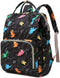 Xunteny Dinosaur Women Laptop Backpack, College School Backpack Bookbag 15.6 Inch Computer Backpacks