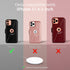 LUPA Legacy Compatible for iPhone 11 Wallet Case with Card Holder - Slim Durable Faux Leather Flip Cover - Desert Sky