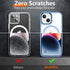 Red2Fire Magnetic Clear Case for iPhone 15 Plus, Compatible with Magsafe, Military Grade Drop Protection, Slim Phone