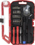 NuMax 32-Piece Precision Cell Phone Repair Tool Kit for iPhone, MacBook, iPad - Red