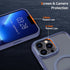 Anuck iPhone 13 Pro Max Case, Magnetic Phone Case Compatible with MagSafe, Soft TPU Bumper, Slim Fit Shockproof Cover,