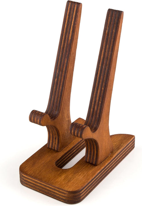 Rostmary Wooden Cell Phone Holder Tablet Stand for Desktop - Ideal for iPhone, iPad, Samsung, eReaders