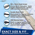 ReplacementScrews M4 14mm Set 4 Screws Compatible with Many LG TV Stands