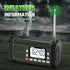 PRUNUS 924 10000mAh Hand Crank Radio, NOAA Weather Radio, USB Charging, Torch & Reading Light, Camping
