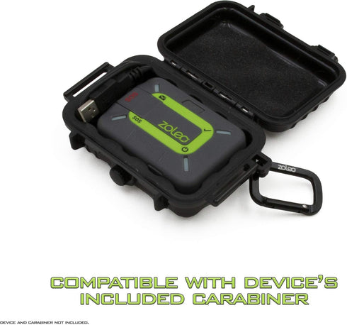CASEMATIX Protective Travel Case Compatible with ZOLEO Satellite Communicator - Crushproof & Waterproof Case for