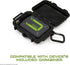 CASEMATIX Protective Travel Case Compatible with ZOLEO Satellite Communicator - Crushproof & Waterproof Case for