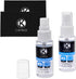 CamKix 2X 2X Lens and Screen Cleaning Kit - Cleaning Spray Microfiber Cloth - Perfect to Clean The Lens of Your DSLR