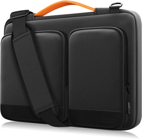 14 inch Laptop Case Sleeve, Waterproof Shock-Resistant Lightweight Shoulder Bag, 360 Protective Briefcase