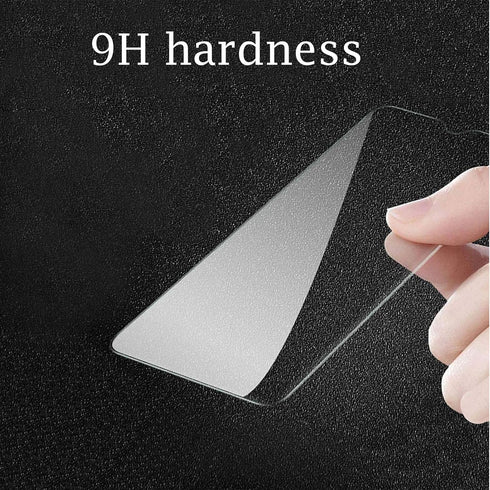 Phone Case for Cricket Outlast U680AC (6.80"), with 2 x Tempered Glass Screen Protector, Ultra-Thin Black Soft TPU