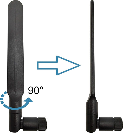 Tenmory 4G 9dbi 698-2700MHZ 3G 4G LTE Antenna LTE Universal Wide Band Omni Directional Paddle Antennas with SMA Male