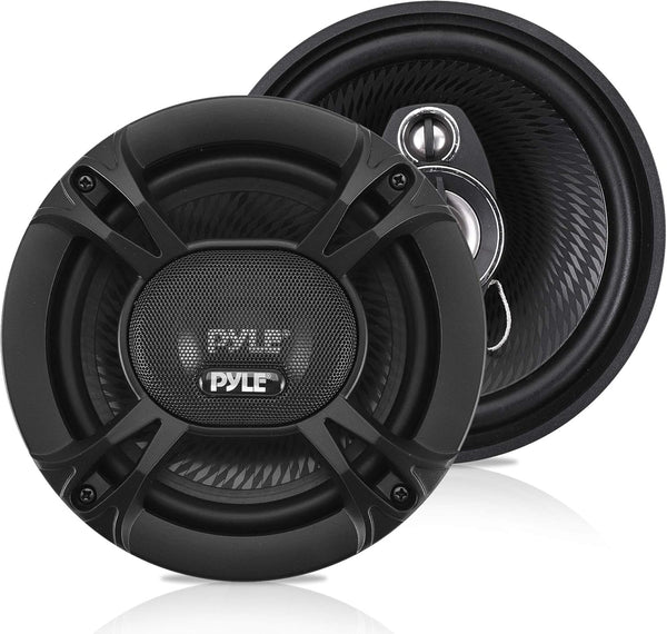 Pyle 3-Way Universal Car Stereo Speakers, 240W 5.25" Triaxial Loud Pro Audio Speaker, Universal OEM Replacement (Pair,