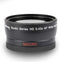 58mm High Definition 0.43x Wide Angle Lens (w/Macro) for Canon DSLR EOS Rebel 70D 77D 80D 90D T8i T7 T7i T6i T6s T6 T5i