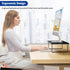 MS01 BESIGN Monitor Stand Riser, Height Adjustable Laptop Stand, Computer Monitor Stand for Monitor