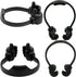 Honsky Black Thumbs-up Cell Phone Stand Holder, Adjustable Tablet Cradle for Desk, Smartphone, Tablets