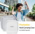 co2CREA Hard Case Replacement for SHOKZ OpenFit Open-Ear True Wireless Bluetooth Headphones, White