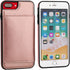 KIHUWEY Compatible with iPhone 7/8 Plus Wallet Case, Premium Leather Kickstand with Credit Card Holder, Durable
